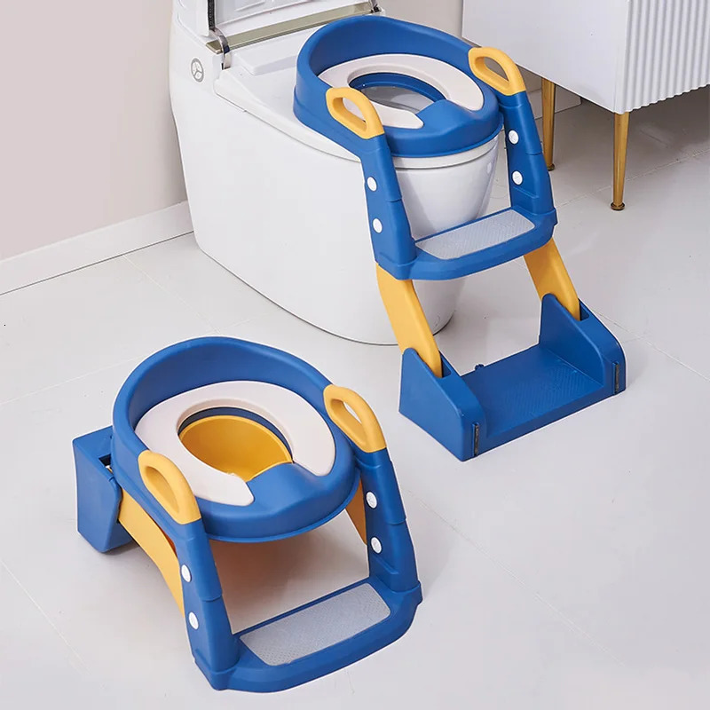 ly Upgraded Portable Toilet Seat Foldable Childrens Pot Potty Training Step Stool Child Bebe 260311