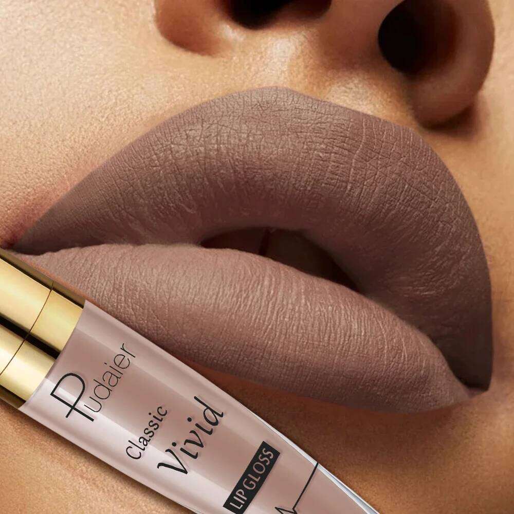 Luxury Velvet Matte Red Lipstick, Long Lasting Moisturizing Non-Stick Lip Makeup, Perfect Beauty Gift for Women W260311