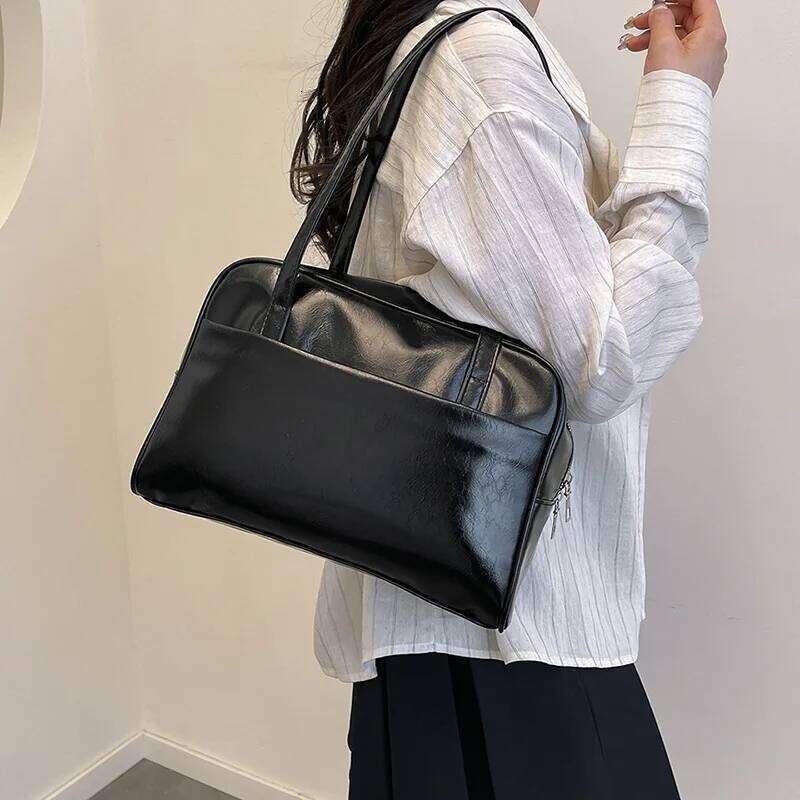 Vintage Designer Luxury Women Tote Casual Lage Capacity Female Shoulder Bag High Quality PU Leather Ladies Handbags Xiu Lai Si
