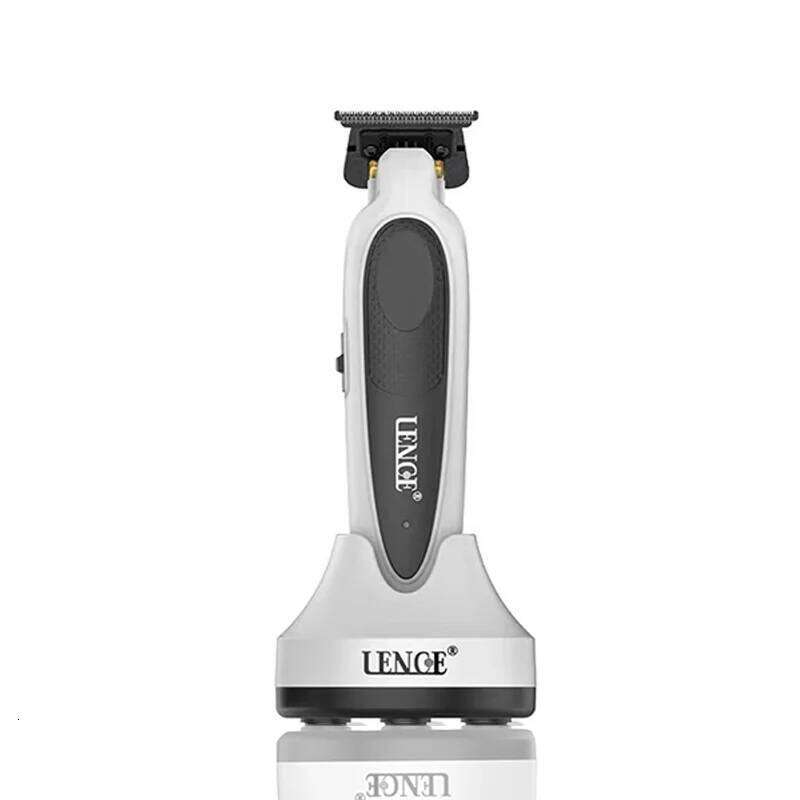 White New LENCE FF1TS Clipper Professional Oil Head Main Hair Salon Special Scratch Carving Small Pusher Trimmer C260312