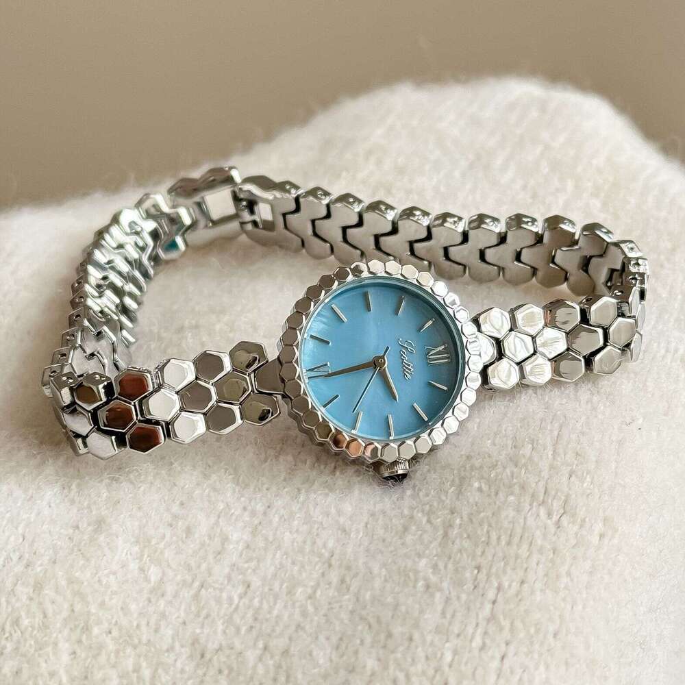 With Box Dainty Design Bracelet Women's Rose gold Small Watch Free gift