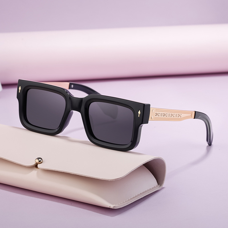 Polarized driving sunglasses for men, retro sunglasses, trendy fishing sun protection glasses
