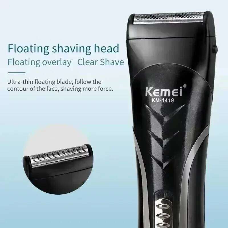 Kemei KM-1419 Rechargeable Electric Clipper Men'S Household Shaver and Nose Trimmer 3 in 1 Hair Clippers Men C260312