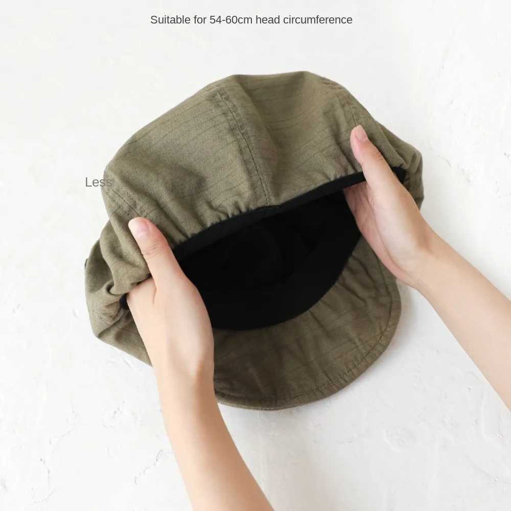 Casual Plus Size Newsboy Caps Cotton Dome Painters Hats Berets Hat H260312 - view 7