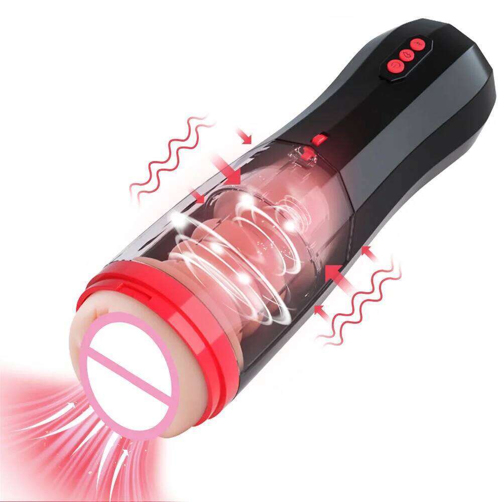 Fully automatic pull-out masturbation inner liner telescopic airplane cup penis exercise device sex toy Z260312