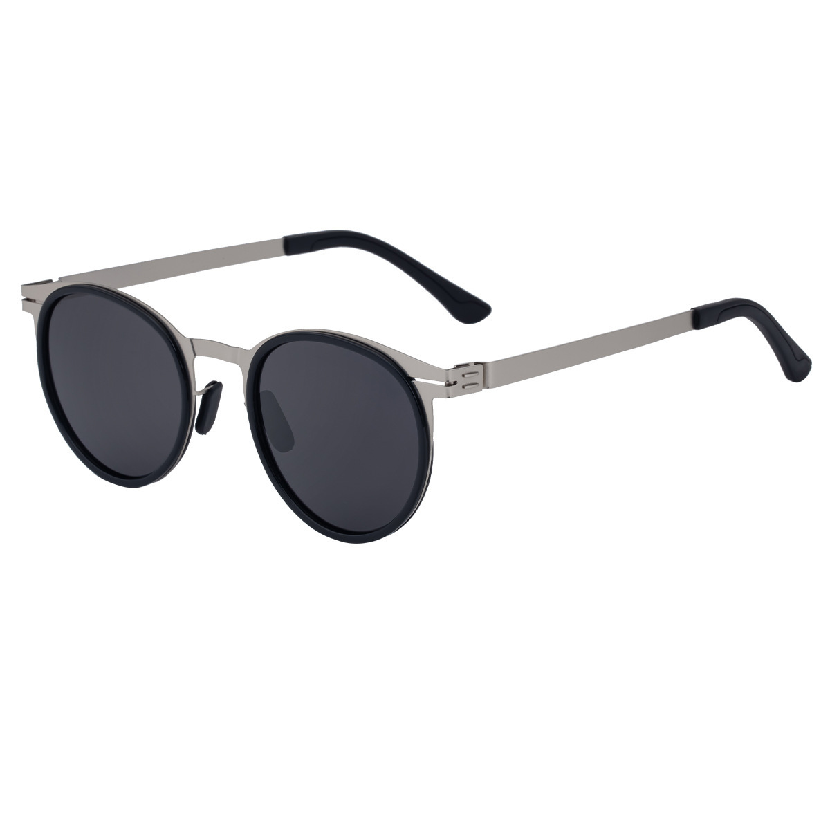2026 New Oval Polarized Metal Retro Trendy Outdoor Sunglasses for Men,
