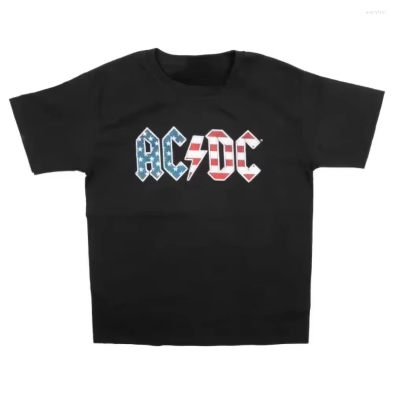 Men's T Shirts And Women's Pure Cotton T-shirts Of 2026 By Acdc Band Are Comfortable High Quality A Must-have For The Festival