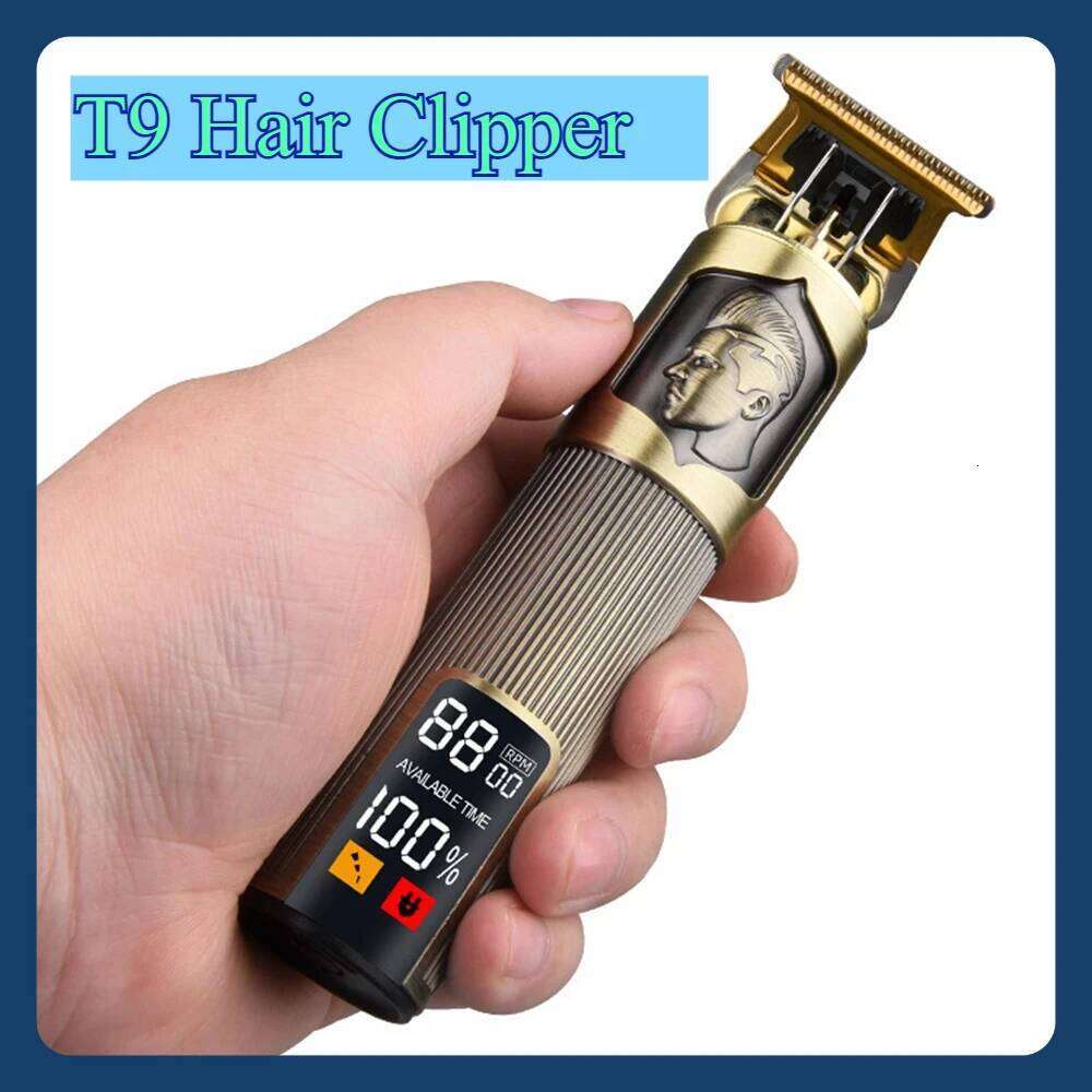 Electric Clipper USB Charging Cutting Machine Vintage Hair Trimmer Portable Shaver Professional Barber Boyfriend Gift C260312