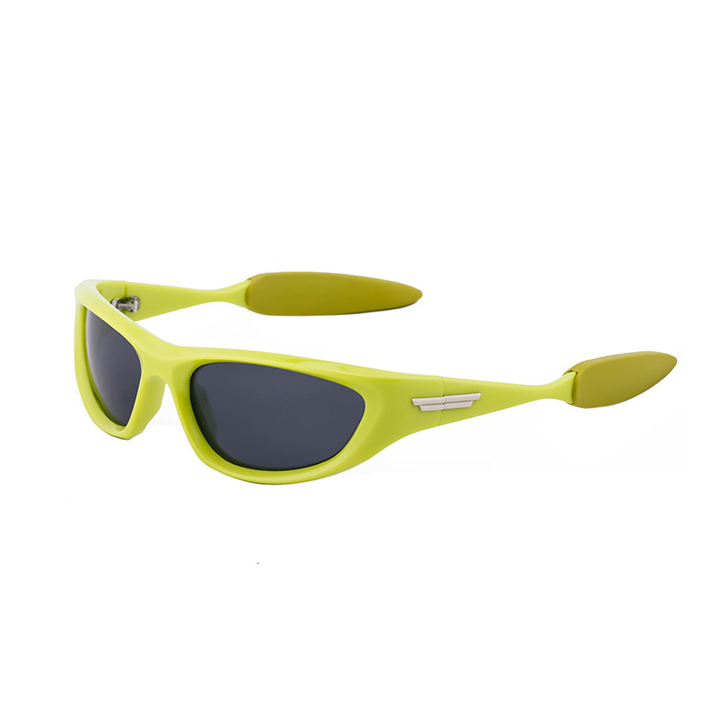 New European American windproof polarized men, personalized Y2K cat-eye sunglasses for women, trendy ins-style sports and cycling glasses