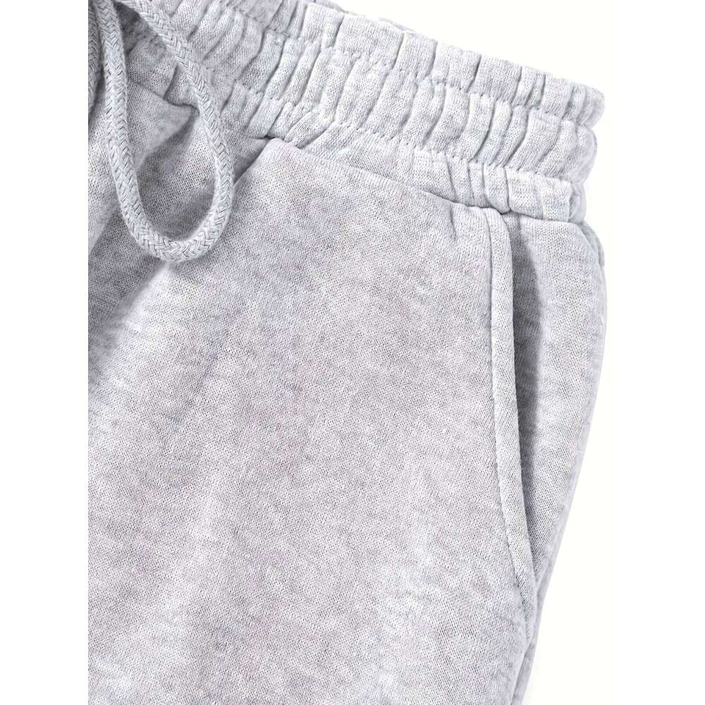 American Heavyweight Sports Sweatpants for Men in The Summer of 2025, New Straight-leg Casual Wide-leg Long Pants