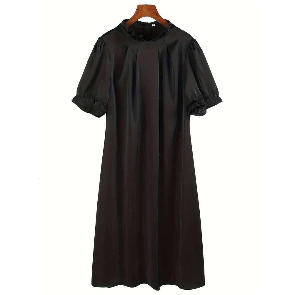 Women's Oversized Woven Dress Casual Bohemian Maxi Summer A-Line Long Full Length Clothing C260312