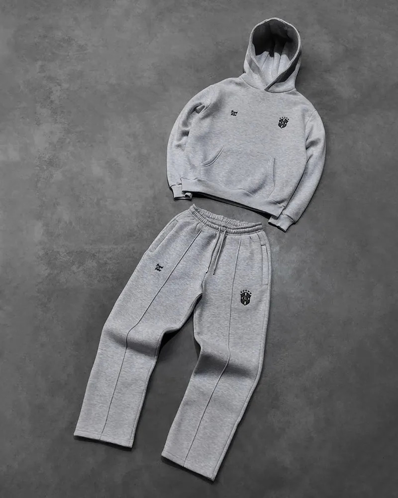 Y2k Men Clothing set Street retro Gothic tracksuit Harajuku Trend Hip Hop personality pattern embroidery oversized tracksuit 260311