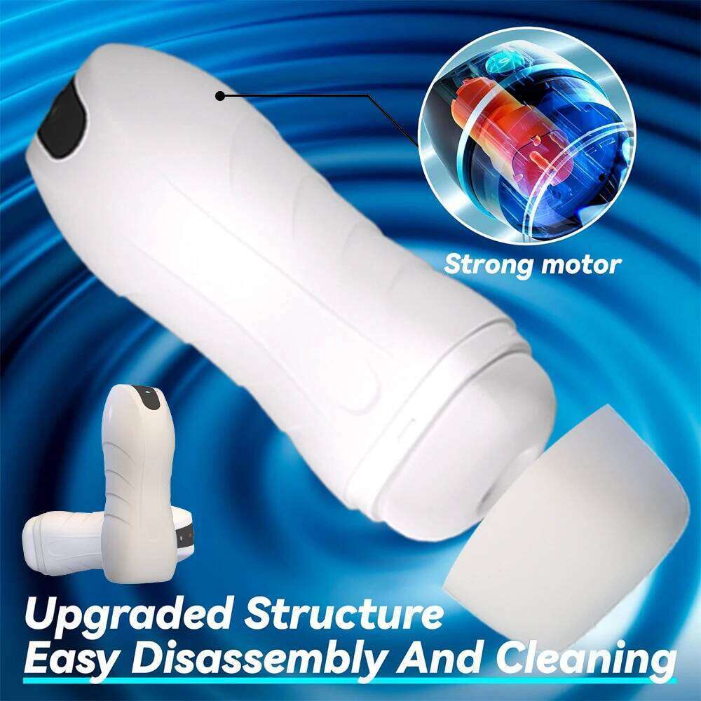 Automatic Male Sucking Mastubator Vibration Blowjob Machine Masturbation Cup Sex Toys Adult Goods for Men Masturbate Supplies Z260311