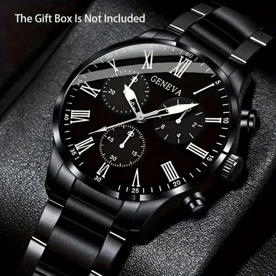 Men's Fashion Business Simple casual quartz watch, Daily and work accessories, holiday gifts