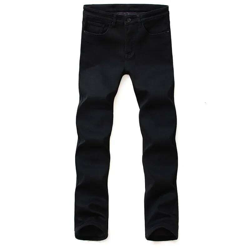 Spring Autumn Men Classic Fashion Brand Jeans Homme Man Soft Stretch Black Biker Masculino Denim Trousers Mens Pants Overalls 26Y0312