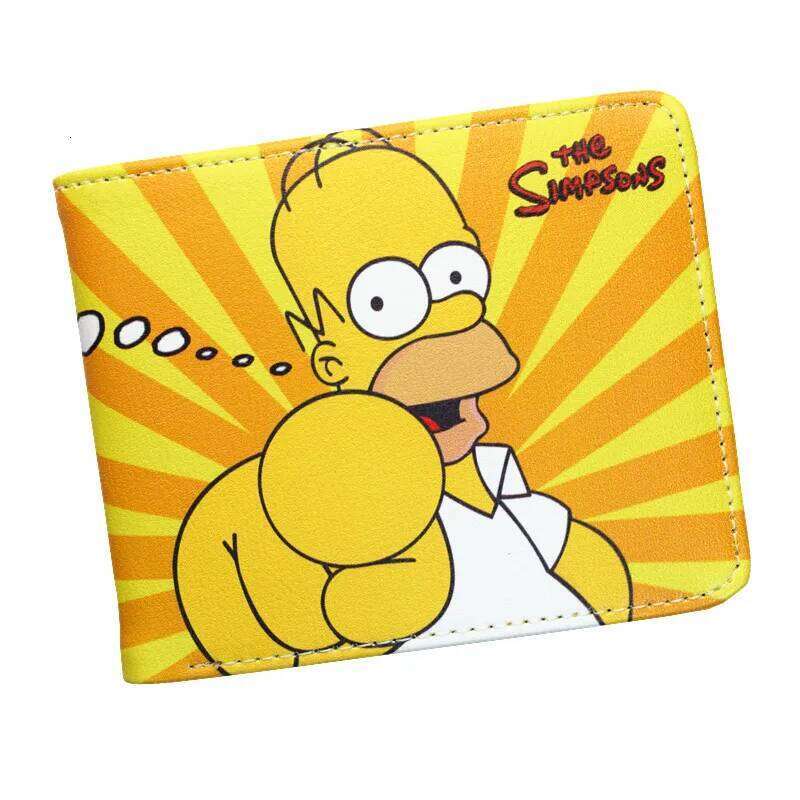 Popular Cartoon Wallet PU Leather Shourt Purse with Zipper Coin Pocket