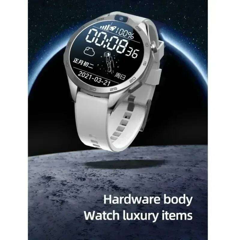 X11 4G Smartwatch for Men, 1.85" Screen, Android OS, 8GB+ 128GB, Dual Camera, Wi-Fi, GPS, 1380mAh Battery, SIM Card Support