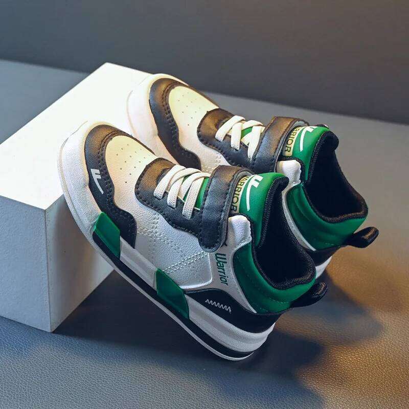 Breathable Children High Top Sneakers 2025 New Autumn Spring Casual Shoes for Boys Girls H260312