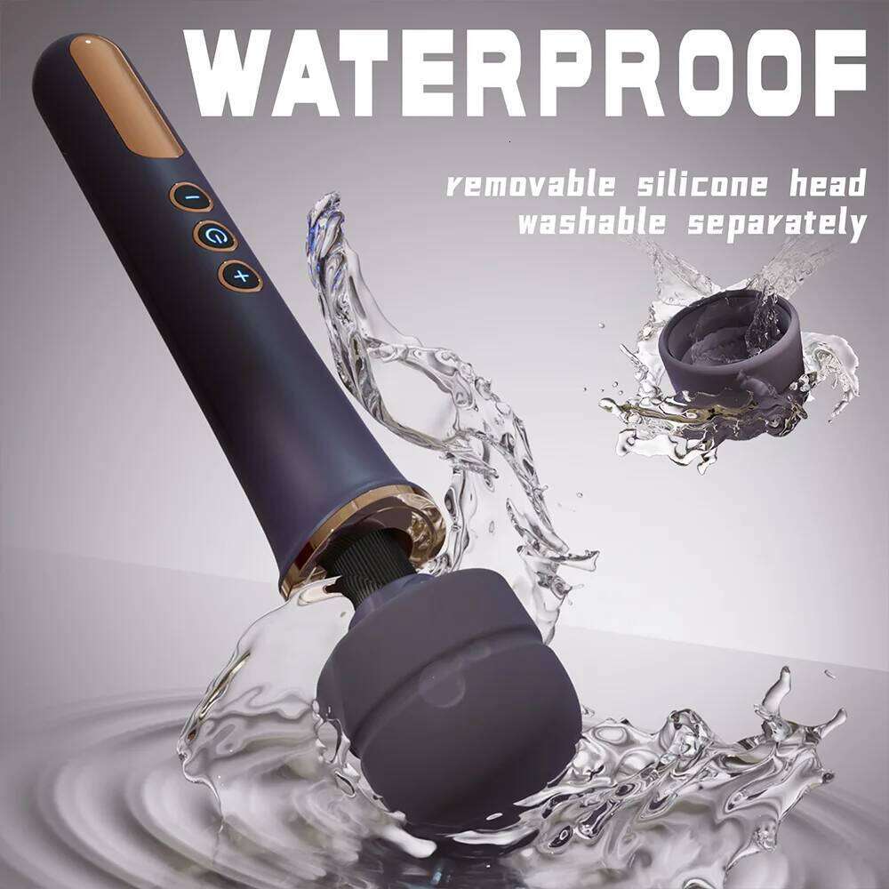 Huge Magic Handheld Massager Wand Clitoris Stimulation for Women Big Size AV Stick 10 Speed Vibrator Foreplay Adult Toy Z260312