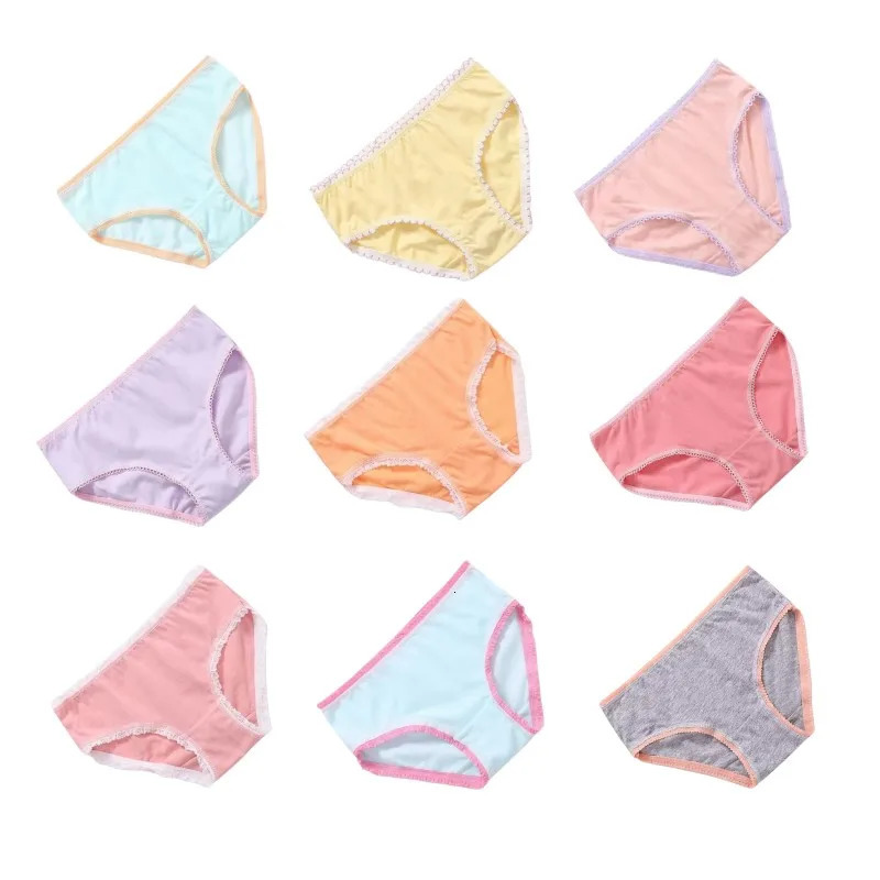36pcsLot Girls Underwear Panties Kids Girl Cotton Briefs 212Years 260311