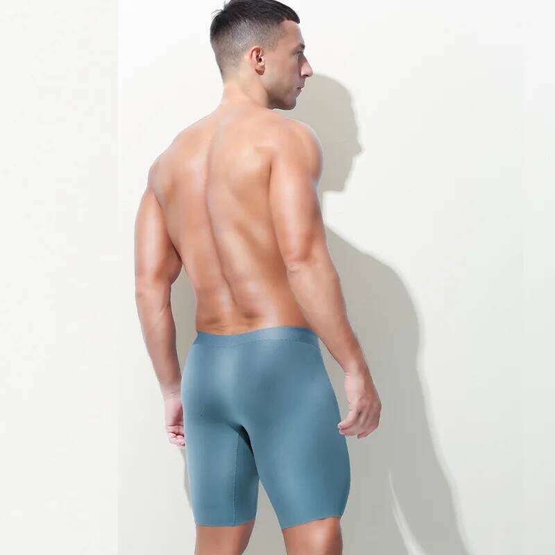 5PCS20 pairs of underwear, seamless sportswear, extended anti-rubbing leg pants, and men's large-sized shorts Z260312
