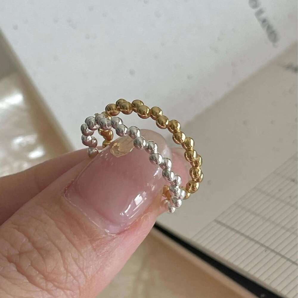 Sterling Silver Round Ball Adjustable Rings For Women Ladies Wedding Vintage Jewelry Wholesale Accessories Moneys 925 H260312