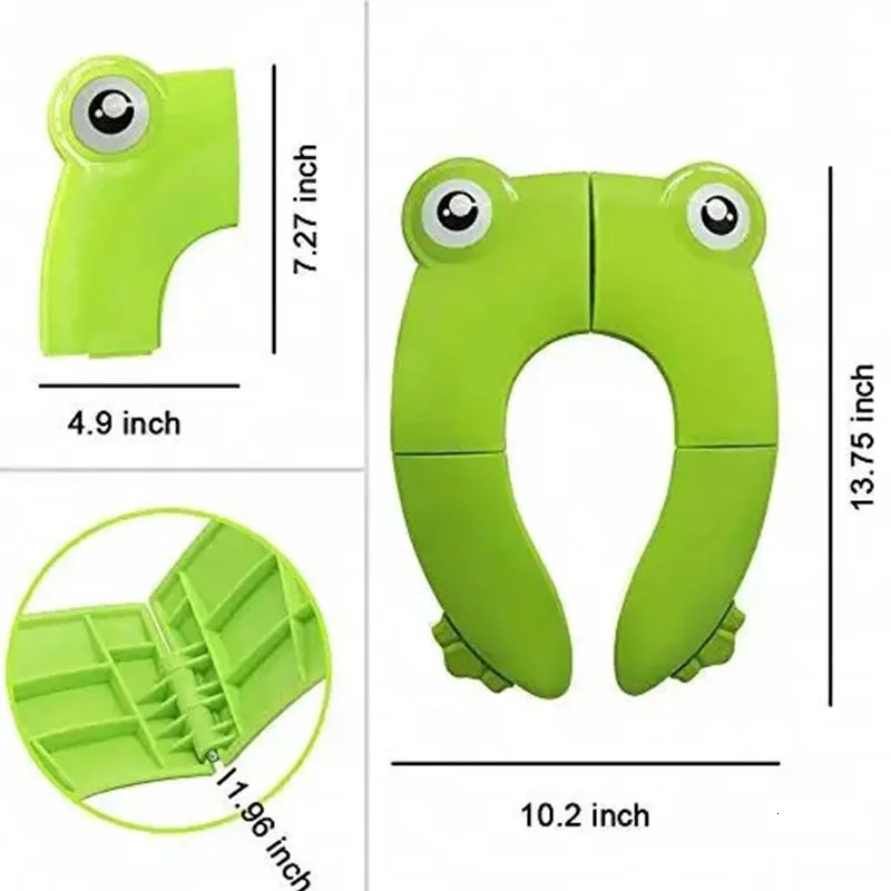 Kids Portable Travel Potty Seat Pad Baby Folding Toilet Training Cover Toddler Urine Assistant Cushion Children Pot Seater 260311