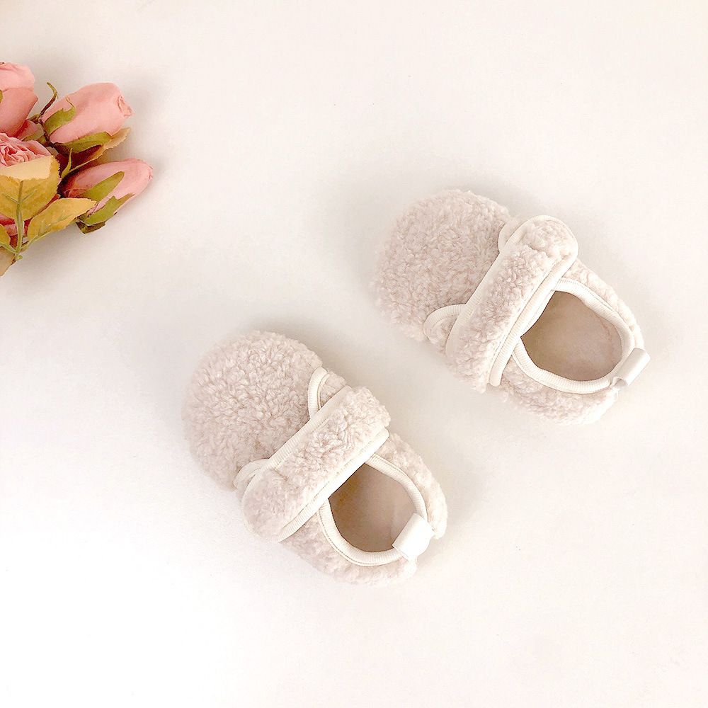 Infant Boots Infant Shoes Warm Plush Baby Winter Shoes Soft Soled Non Slip Walkfashion Newborn First Walking Shoes Sizes 0-18 Months W01001