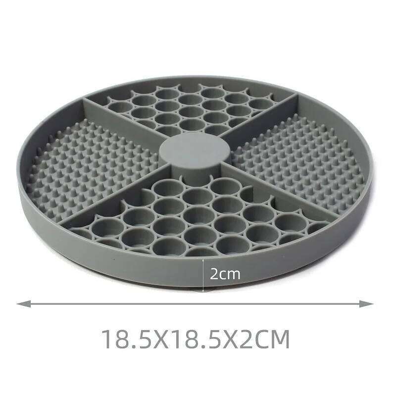 Dogs Pet Supplies Silicone Licking Cat Feeder with Suction Cup Slow Feeding Pad Dog Peeling Mat GCP02 26Y0312