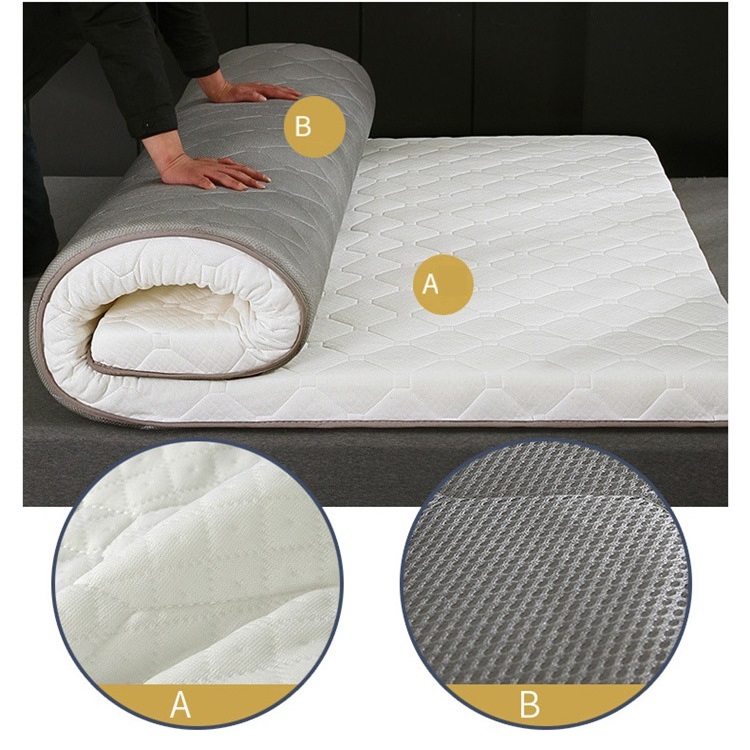 Hybrid Memory Foam Mattress Long-lasting Durability Firm Support for Back Spinal Alignment Modern Design Hospital Bedroom Use