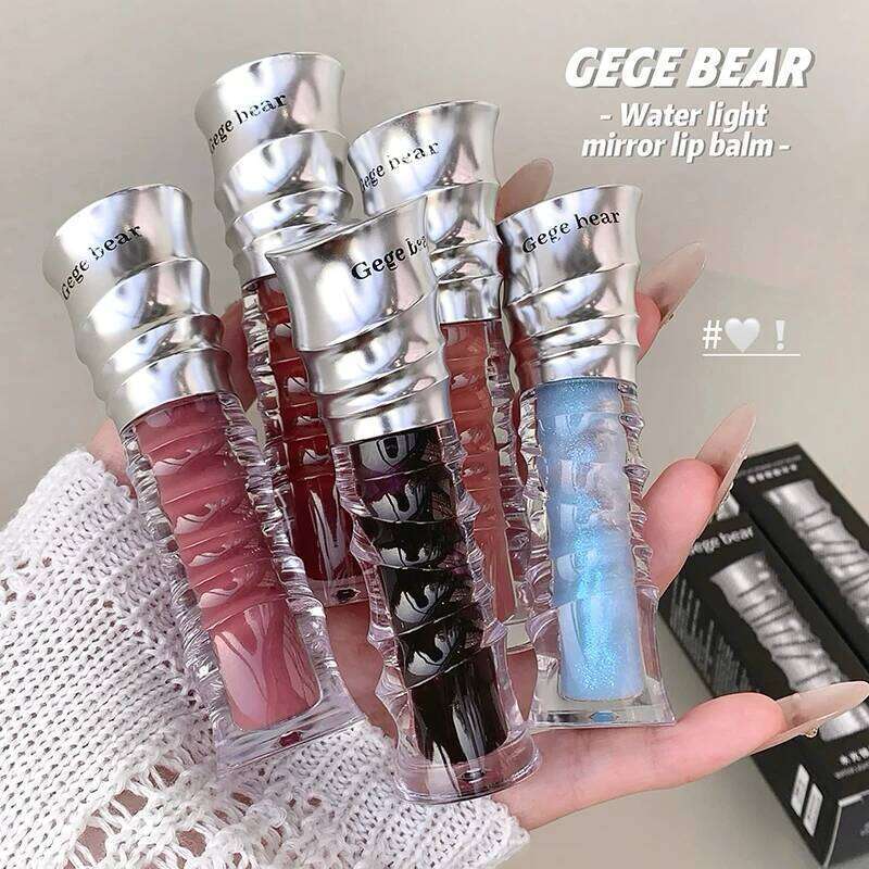 Gege bear Water Light Mirror Ice-Clear Jelly Moisturizing and Color-Enhancing Lip Gloss W260311