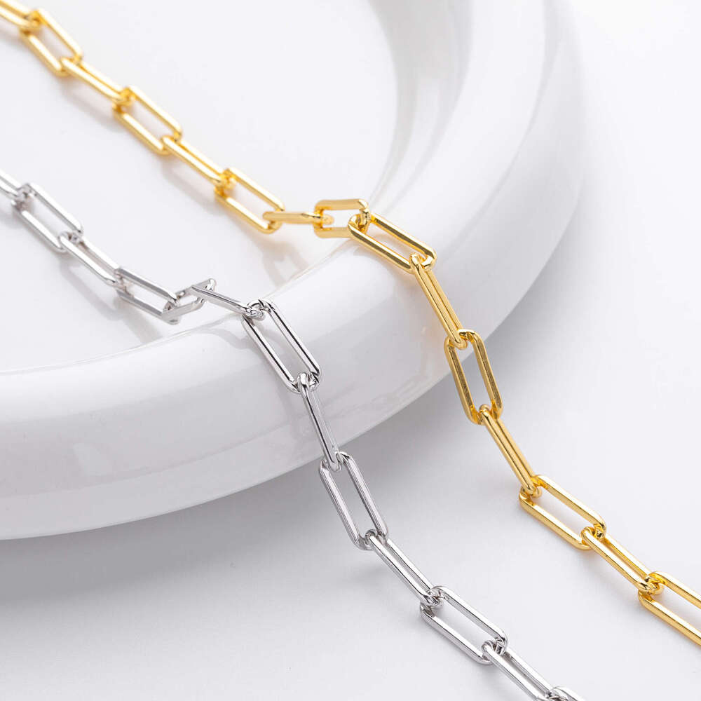 Women Jewelry Bracelets Charm Bracelets European American Style S925 Sterling Silver Simple Chain Elegant Texture Bracelet