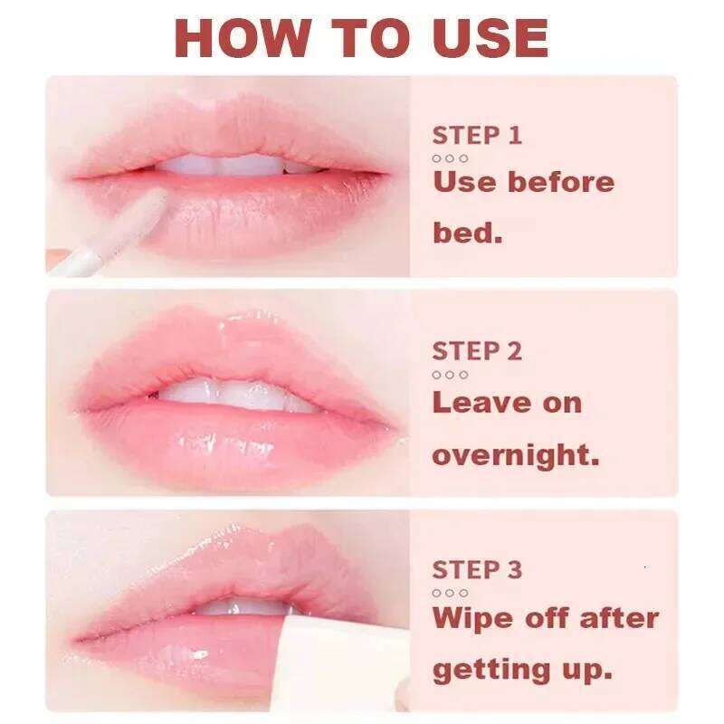 Balm For Remove Dark Melanin Dead Skin Removal Lighten Lip Lines Exfoliate Whitening Moisturizing Nourishing Serum 8.5g W260311