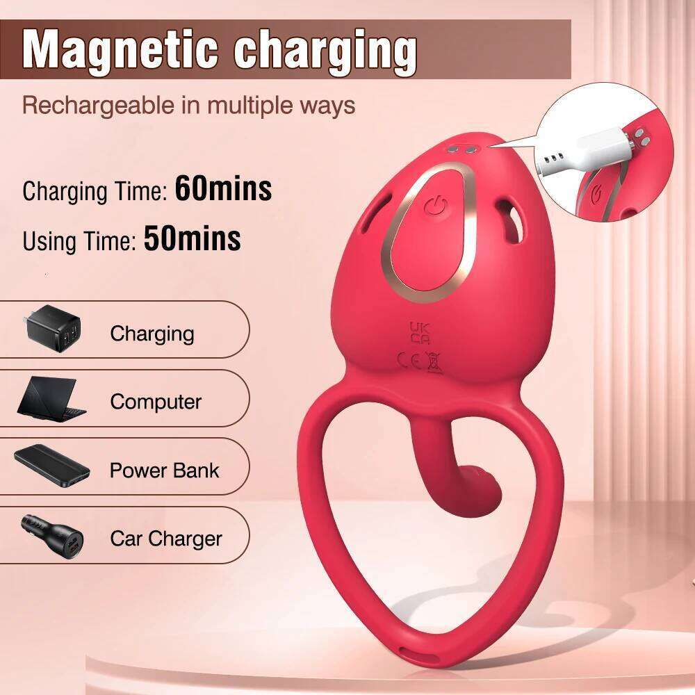 Wearable Panty Vibrator Vibrating Penis Cock Ring APP Remote Control Vibrators Clitoral Stimulator Adult Sex Toys for Women Men Z260311