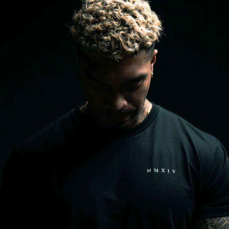 American Fitness Gym Men T Shirts Training Clothes Sports Cotton Short Sleeve T-Shirt Men's Skull Loose Trendy Fashion Print Tee
