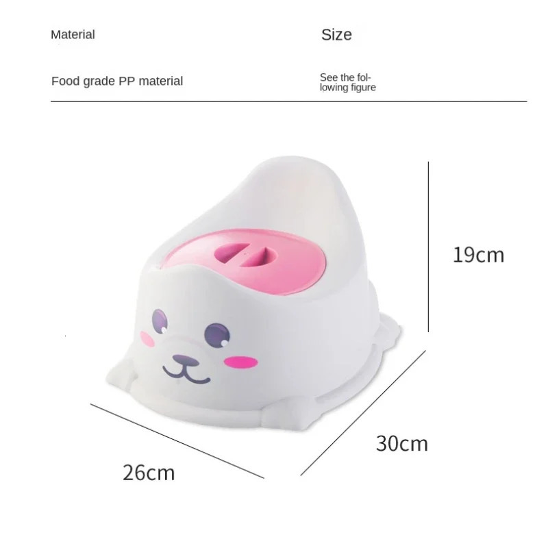 Baby Portable Potty Cute Plus Size Toilet Training Chair with Detachable Storage Cover Easy To Clean Childrens 260311