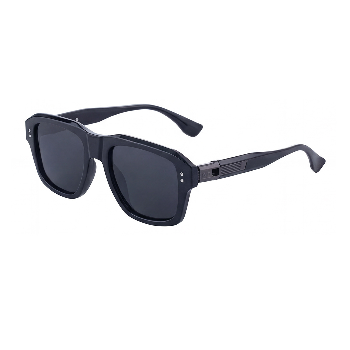 2026 New Fashion Square Frame Polarized Sunglasses Personalized Retro Driving Sun Protection Glasses for Men,