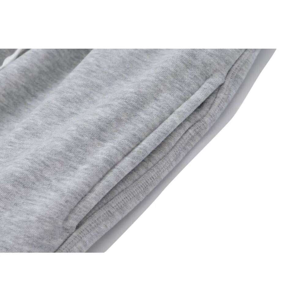 American Heavyweight Sports Sweatpants for Men in The Summer of 2025, New Straight-leg Casual Wide-leg Long Pants