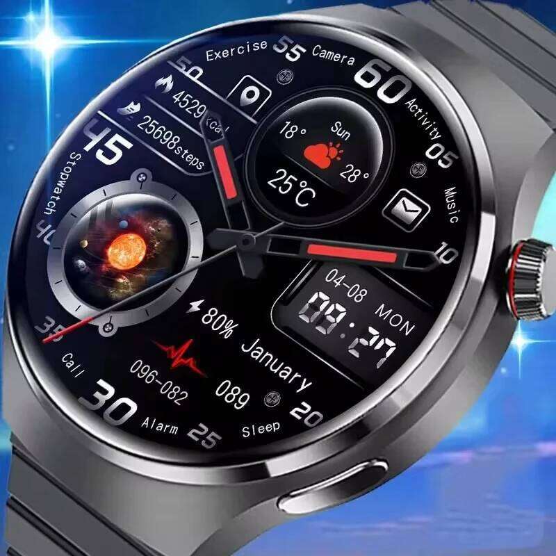 LAXASFIT 2025 New Men's Smart Watch HD Screen Heart Rate Bluetooth Call Smartwatch For Men Women Holiday Gifts