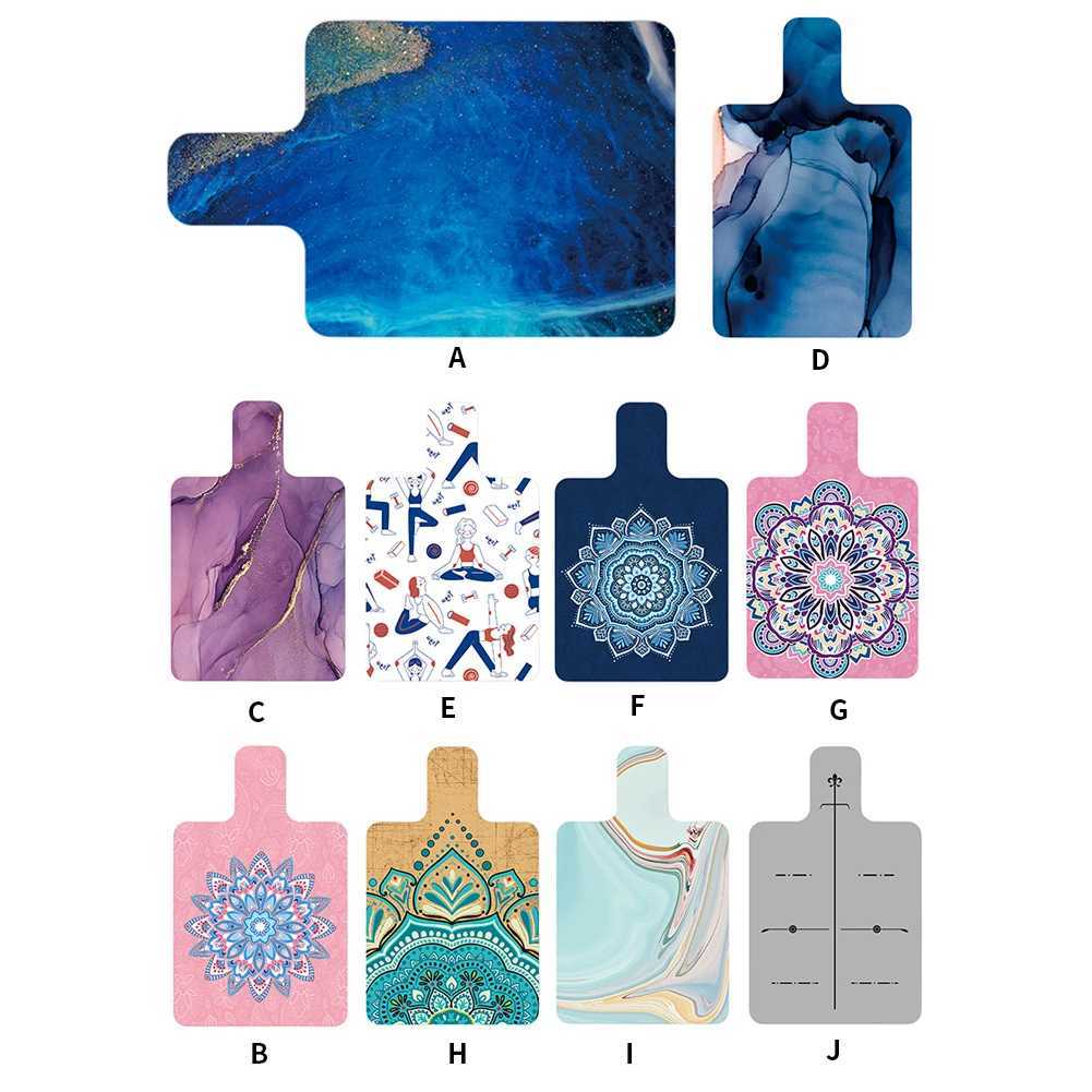 Non-Slip Suede Yoga Mat Pilates Mat Thickness 15mm Ultra Thin Gym Fitness Mat for Yoga Exercising Workout Pilates Reformer Pad M260312