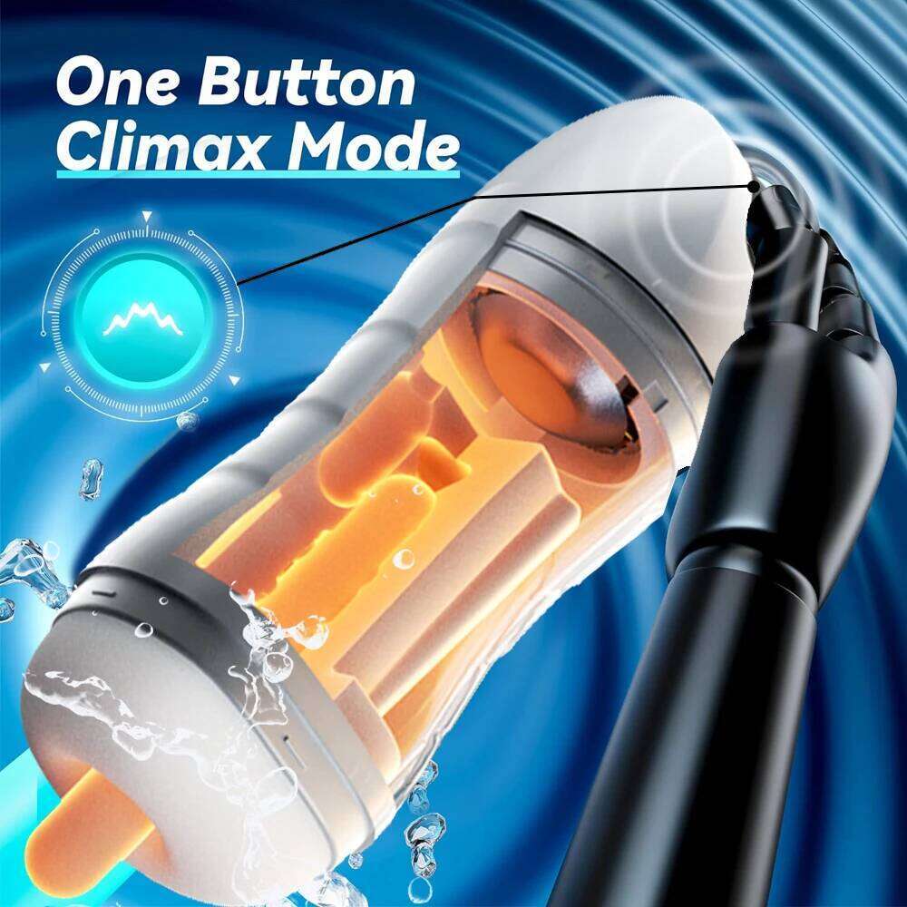Automatic Male Sucking Mastubator Vibration Blowjob Machine Masturbation Cup Sex Toys Adult Goods for Men Masturbate Supplies Z260311