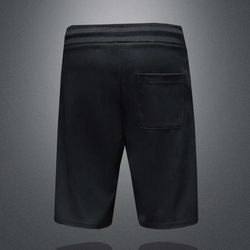 Unlock Summer Comfort Outfits! Men's Lace-Up Casual Shorts Five-Point Mid-Length Pants Directly From Manufacturer With Embroidery Luanyun