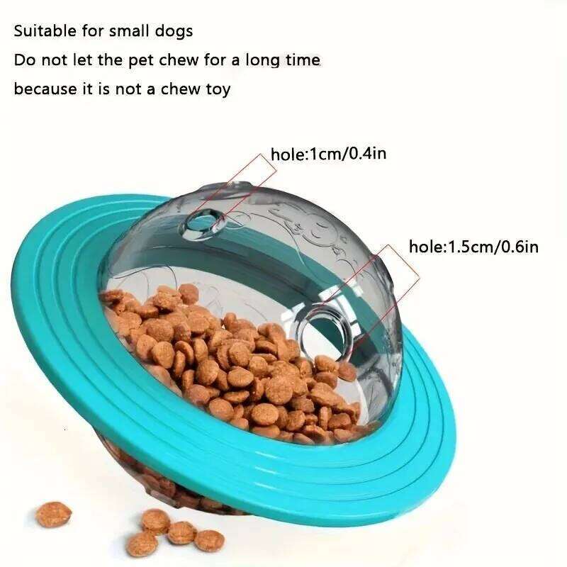 1pc Durable Dog Toys Aggressive Chewers Squeaky Balls Flying Discs and Interactive Play Perfect for Medium Large Dogs 26Y0312