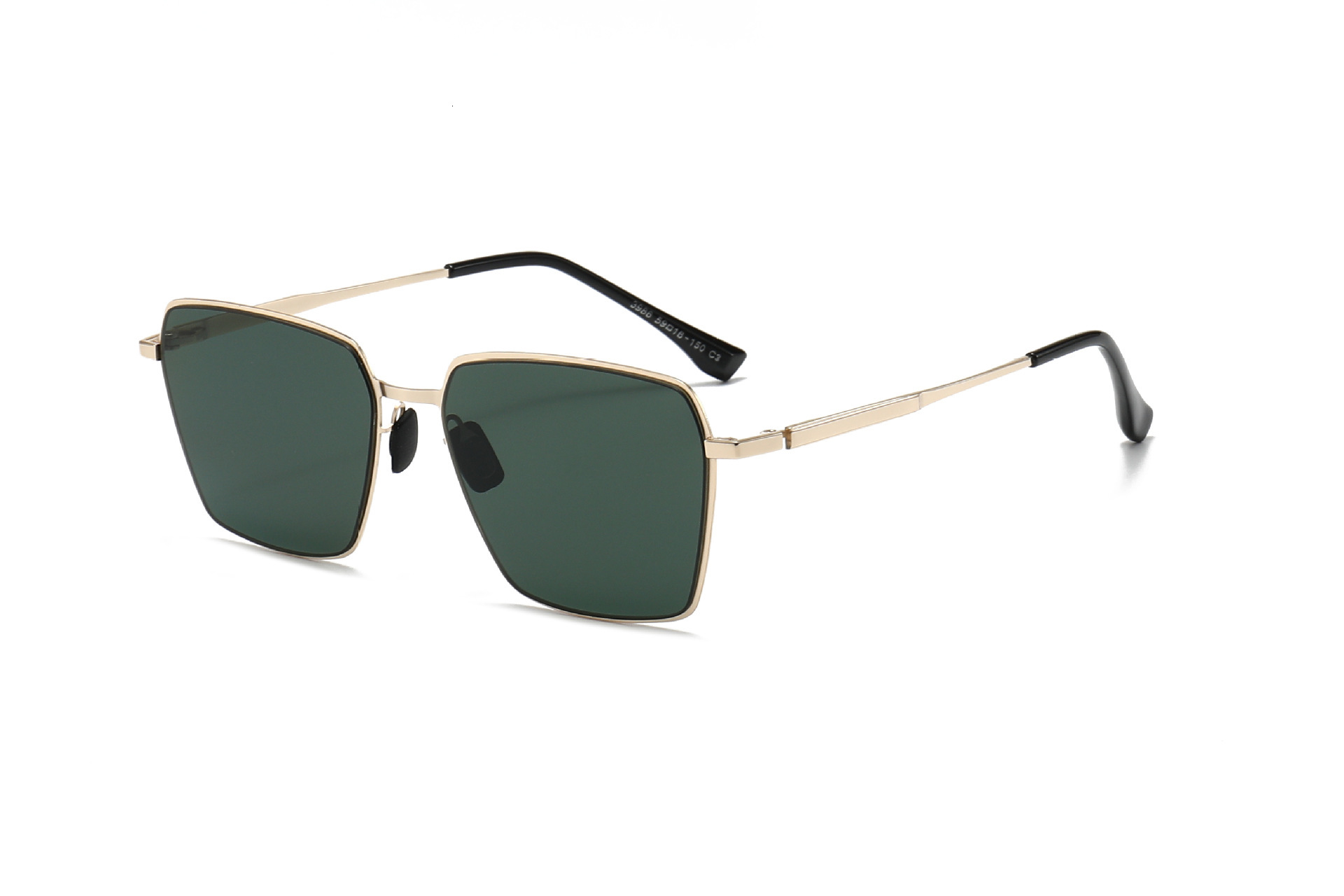 2026 New Fashion Square Small Frame Nylon Polarized Versatile Sun Protection Sunglasses for Men