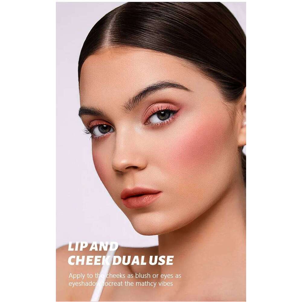 Matte Lip Gloss - Smudge-resistant, non-stick cup waterproof and sweatproof, long-lasting matte silky velvet lip gloss W260311