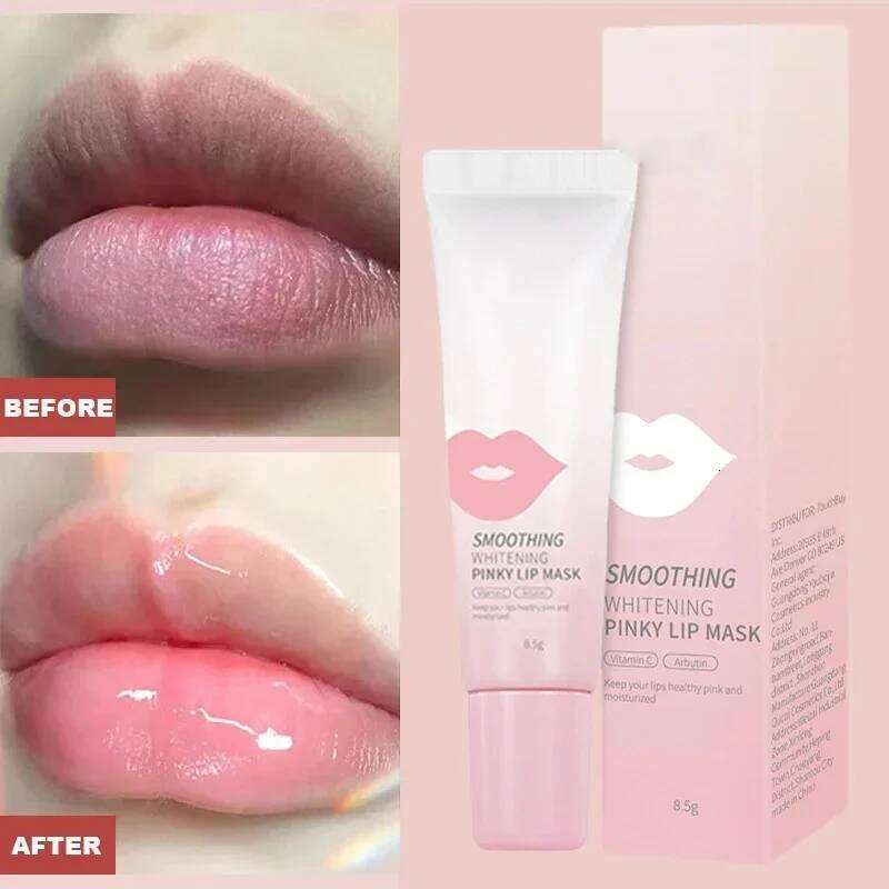 Balm For Remove Dark Melanin Dead Skin Removal Lighten Lip Lines Exfoliate Whitening Moisturizing Nourishing Serum 8.5g W260311
