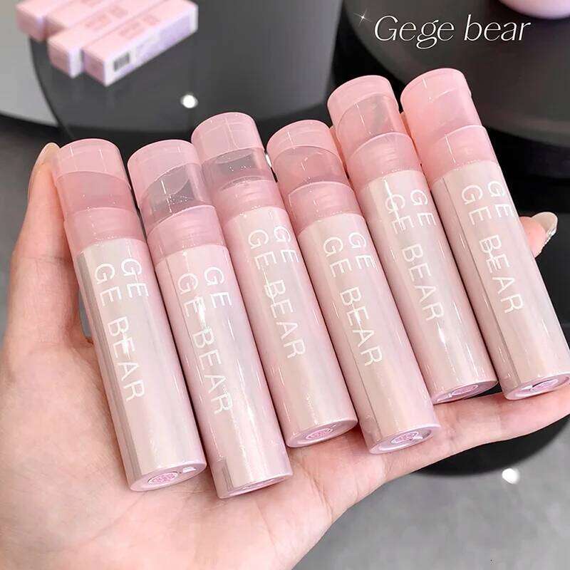 Water Sense Ice Translucent color Lip gloss Mirror light toot lips appear tender pure water to hold makeup lip glaze W260311