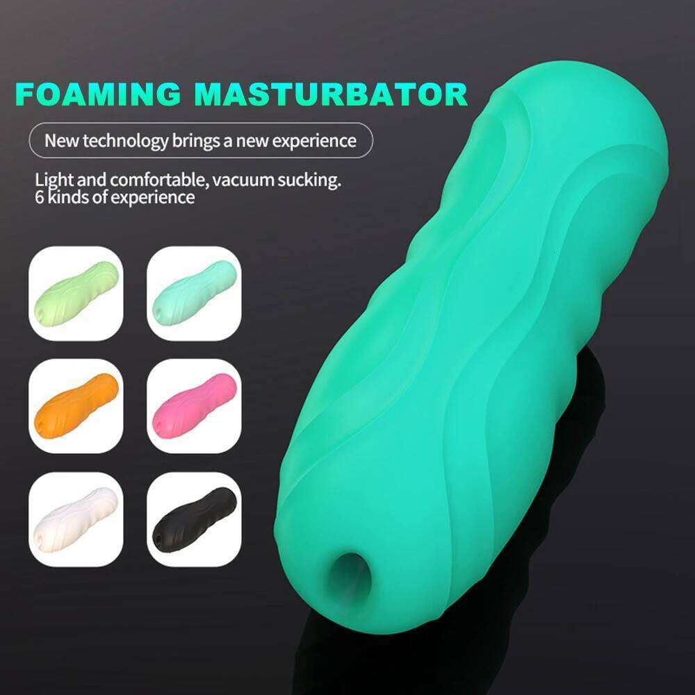 Male Masturbator Realistic Vagina Pocket Pussy Man Masturbation Glans Blowjob Portable Airplane Cup Sucking Sex Toys For Men Z260312