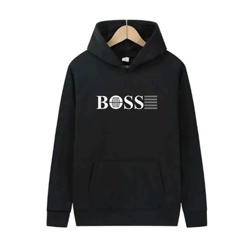 Outdoor Sports Jogging Hoodie Fashion Trends Hoodie Tops Men Casual Streetwear Pullover Spring Autumn Unisex Clothing M260312