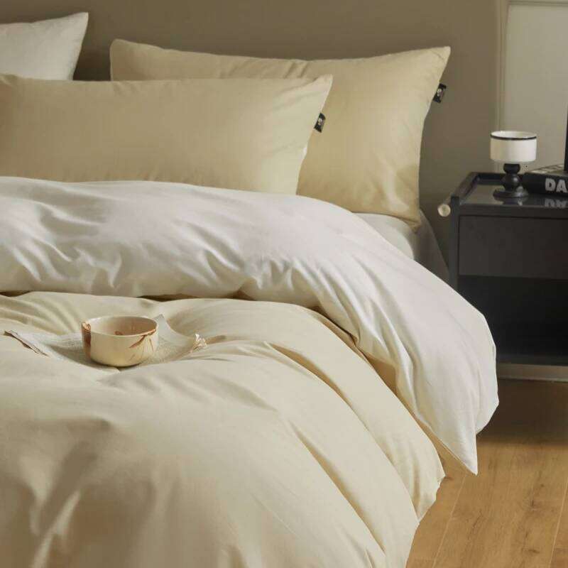 A-Class 100s Long-Staple Cotton Sateen Brushed Solid Bedding Duvet Cover Set Luxurious Milled Softness, Smooth H260312